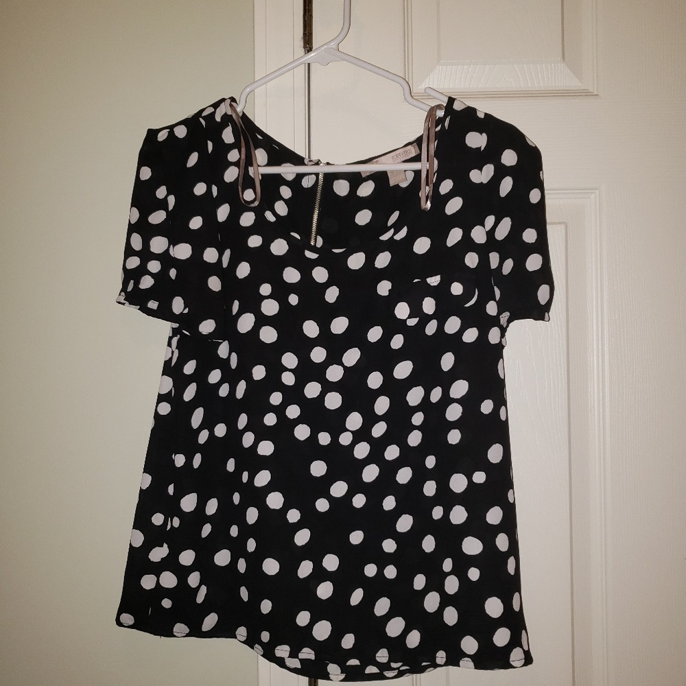 Polka dot shirt